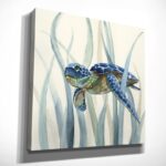 Pei ” Turtle In Seagrass II “ - Chic Decora