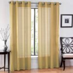 Perla Polyester Sheer Curtain Pair (Set of 2) - Chic Decora