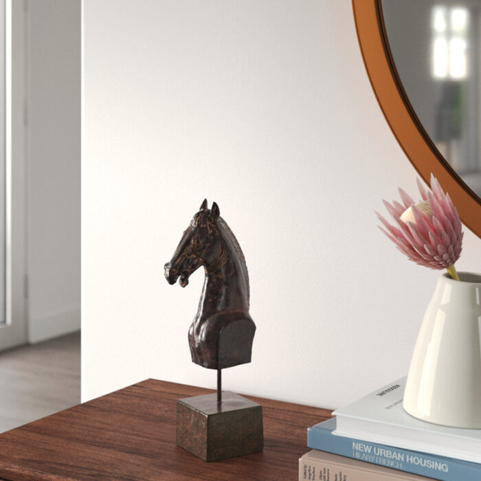 Perrytown Horse Bust - Chic Decora