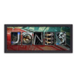 Personalized Automobile Cars Mechanic Name Art – Framed Canvas - Chic Decora