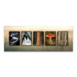 Personalized Wilderness Nature Name Alphabet Photography Art - Chic Decora