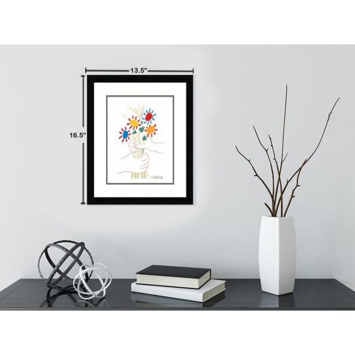 Petite Fleurs by Pablo Picasso Framed Painting Print - Chic Decora