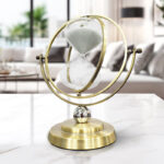 Philece Golden Elegance 30-Minute Sand Timer – Yoga & Study Companion - Chic Decora