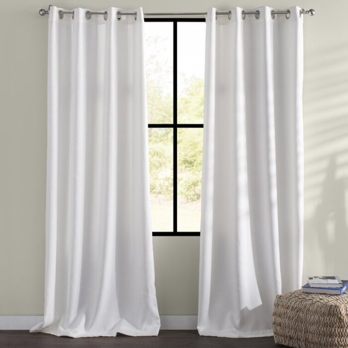 Phillipa Room Darkening Curtain Pair (Set of 2) - Chic Decora