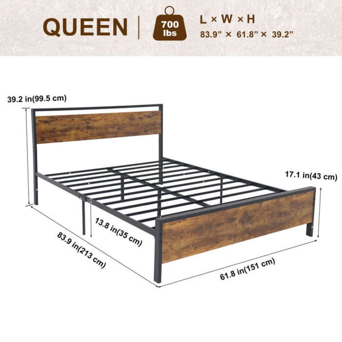 Platform Bed - Chic Decora