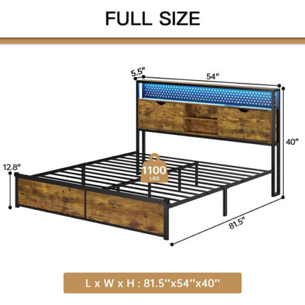 Platform Bed - Chic Decora