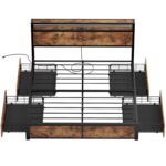 Platform Storage Bed - Chic Decora