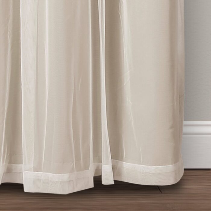 Polyester Blackout Curtain Pair (Set of 2) - Chic Decora