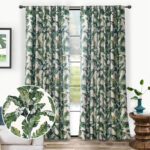 Polyester Blend Blackout Curtain Pair (Set of 2) - Chic Decora