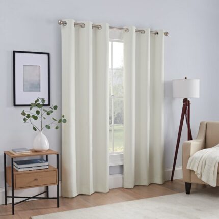 Polyester Room Darkening Curtain Pair (Set of 2) - Chic Decora