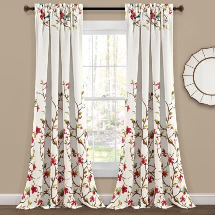 Tomasine Solid Room Darkening Curtain Grommet Curtain Panels (Set of 2) - Chic Decora