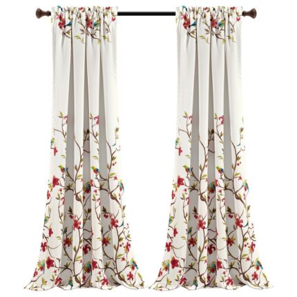 Polyester Room Darkening Curtain Pair (Set of 2) - Chic Decora