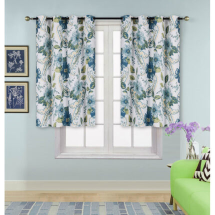 Spellbound Polyester Room Darkening Curtain Pair (Set of 2) - Chic Decora