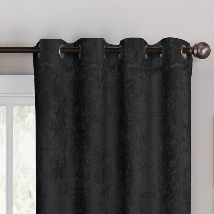 Polyester Room Darkening Curtain Pair (Set of 2) - Chic Decora