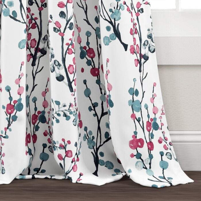 Polyester Room Darkening Curtain Pair (Set of 2) - Chic Decora