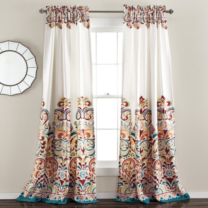 Polyester Room Darkening Curtain Pair (Set of 2) - Chic Decora