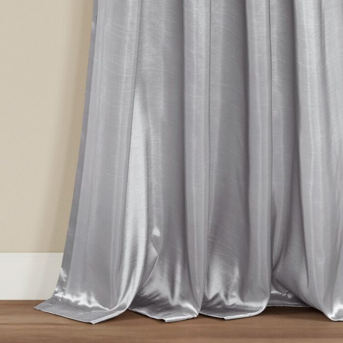 Polyester Semi Sheer Curtain Pair (Set of 2) - Chic Decora