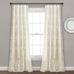 Polyester Semi Sheer Curtain Pair (Set of 2) - Chic Decora