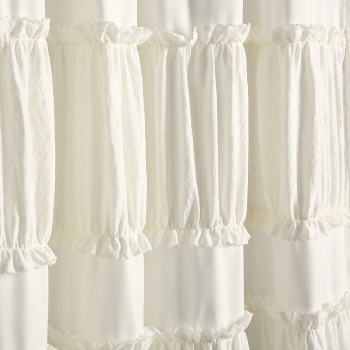 Polyester Semi Sheer Curtain Pair (Set of 2) - Chic Decora