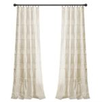 Polyester Semi Sheer Curtain Pair (Set of 2) - Chic Decora