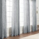 Polyester Semi Sheer Curtain Pair (Set of 2) - Chic Decora