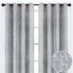 Polyester Semi Sheer Curtain Pair (Set of 2) - Chic Decora