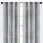 Polyester Semi Sheer Curtain Pair (Set of 2) - Chic Decora