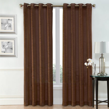 Jayla Solid Color Blackout Thermal Grommet Curtain Panels (Set of 2) - Chic Decora