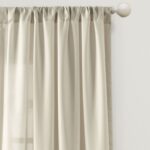 Polyester Semi Sheer Curtain Pair (Set of 2) - Chic Decora