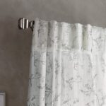 Polyester Semi Sheer Curtain Pair (Set of 2) - Chic Decora