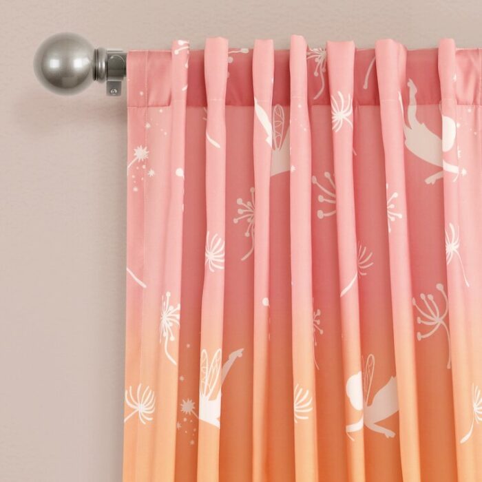 Polyester Semi Sheer Curtain Pair (Set of 2) - Chic Decora