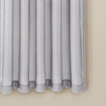 Polyester Semi Sheer Curtain Pair (Set of 2) - Chic Decora