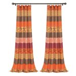 Polyester Semi Sheer Curtain Pair (Set of 2) - Chic Decora