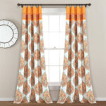 Polyester Semi Sheer Curtains / Drapes Pair (Set of 2) - Chic Decora