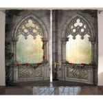 Polyester Semi Sheer Sliding Panel Pair (Set of 2) - Chic Decora