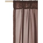 Polyester Sheer Curtain Pair (Set of 2) - Chic Decora