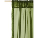 Polyester Sheer Curtain Pair (Set of 2) - Chic Decora