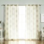 Polyester Sheer Curtain Pair (Set of 2) - Chic Decora