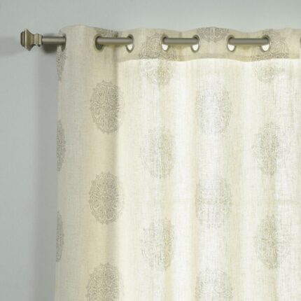 Polyester Sheer Curtain Pair (Set of 2) - Chic Decora