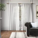 Polyester Sheer Curtain Pair (Set of 2) - Chic Decora