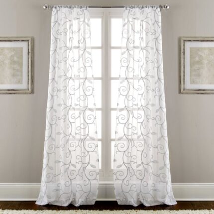 Solid Blackout Thermal Grommet Curtain Panels (Set of 2) - Chic Decora