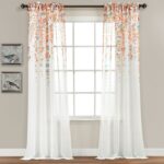 Polyester Sheer Curtain Pair (Set of 2) - Chic Decora