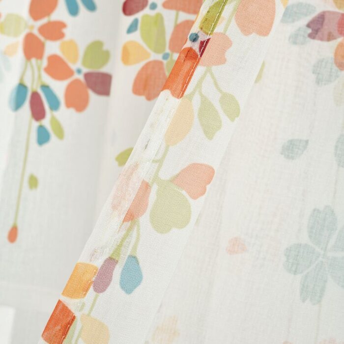 Polyester Sheer Curtain Pair (Set of 2) - Chic Decora