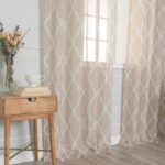 Polyester Sheer Curtain Pair (Set of 2) - Chic Decora