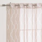 Polyester Sheer Curtain Pair (Set of 2) - Chic Decora