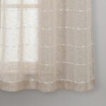 Polyester Sheer Curtain Pair (Set of 2) - Chic Decora