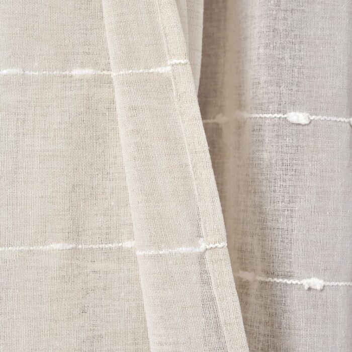 Polyester Sheer Curtain Pair (Set of 2) - Chic Decora