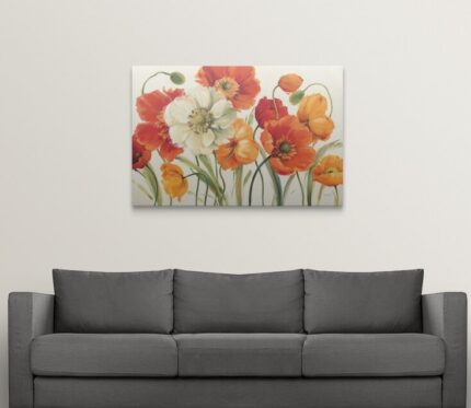 Poppies Melody ” Poppies Melody I ” by Lisa Audit - Chic Decora