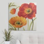 Poppies Melody ” Poppies Melody III ” by Lisa Audit - Chic Decora