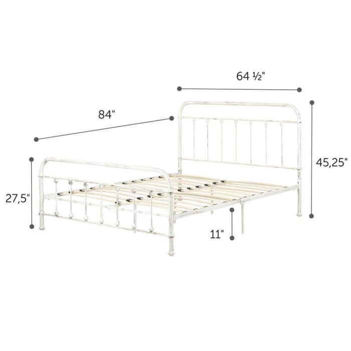 Prairie Queen Platform Bed - Chic Decora